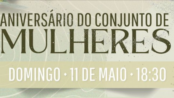 Aniversário do conjunto de Mulheres